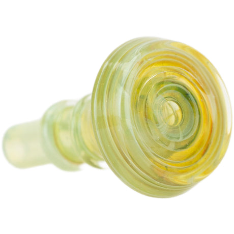 Empire Glasswork's PuffCo Peak Pro 3D XL Chamber Glass Joystick Cap - Algae