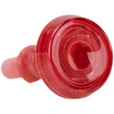 Empire Glasswork's PuffCo Peak Pro 3D XL Chamber Glass Joystick Cap - Firestone Red