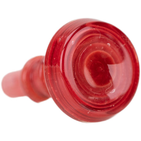 Empire Glasswork's PuffCo Peak Pro 3D XL Chamber Glass Joystick Cap - Firestone Red
