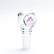 Empire Glassworks Dichro Bowl Piece for Bongs, 14mm, Front View on White Background