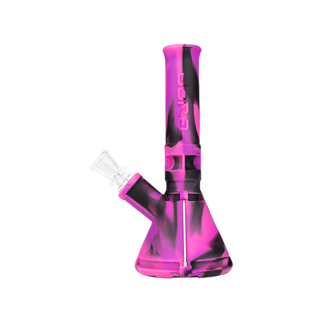 Eyce Silicone Mini Beaker Bong – 7″ – Hidden Storage – Assorted Colors