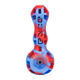 Eyce Silicone Spoon Pipe with Glass Bowl & Stash Jar - Unbreakable & Ergonomic