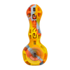 Eyce Silicone Spoon Pipe with Glass Bowl & Stash Jar - Unbreakable & Ergonomic