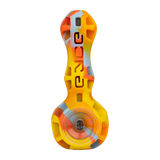 Eyce Silicone Spoon Pipe with Glass Bowl & Stash Jar - Unbreakable & Ergonomic