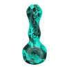 Eyce Silicone Spoon Pipe with Glass Bowl & Stash Jar - Unbreakable & Ergonomic