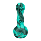 Eyce Silicone Spoon Pipe with Glass Bowl & Stash Jar - Unbreakable & Ergonomic
