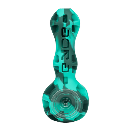Eyce Silicone Spoon Pipe with Glass Bowl & Stash Jar - Unbreakable & Ergonomic