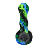 Eyce Silicone Spoon Pipe with Glass Bowl & Stash Jar - Unbreakable & Ergonomic