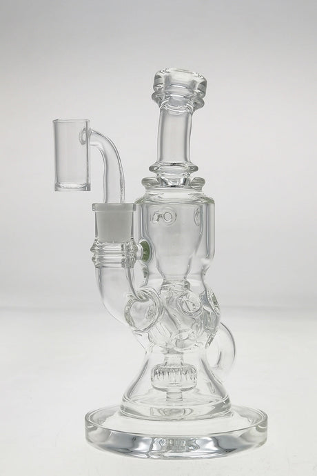 TAG - 8.5" Faberge Egg Klein Incycler (Recycler) w/ Super Slit Puck (14MM Female)