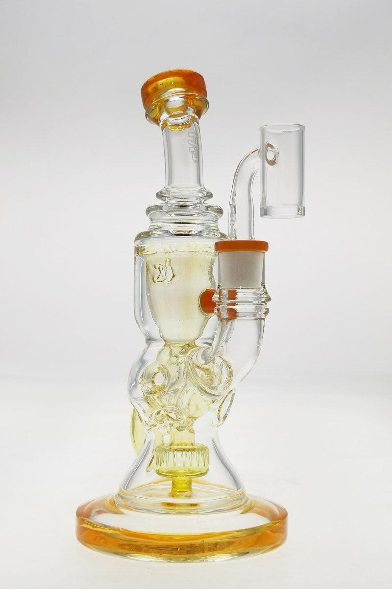 TAG - 8.5" Faberge Egg Klein Incycler (Recycler) w/ Super Slit Puck (14MM Female)