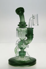TAG - 8.5" Faberge Egg Klein Incycler (Recycler) w/ Super Slit Puck (14MM Female)