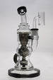 TAG - 8.5" Faberge Egg Klein Incycler (Recycler) w/ Super Slit Puck (14MM Female)