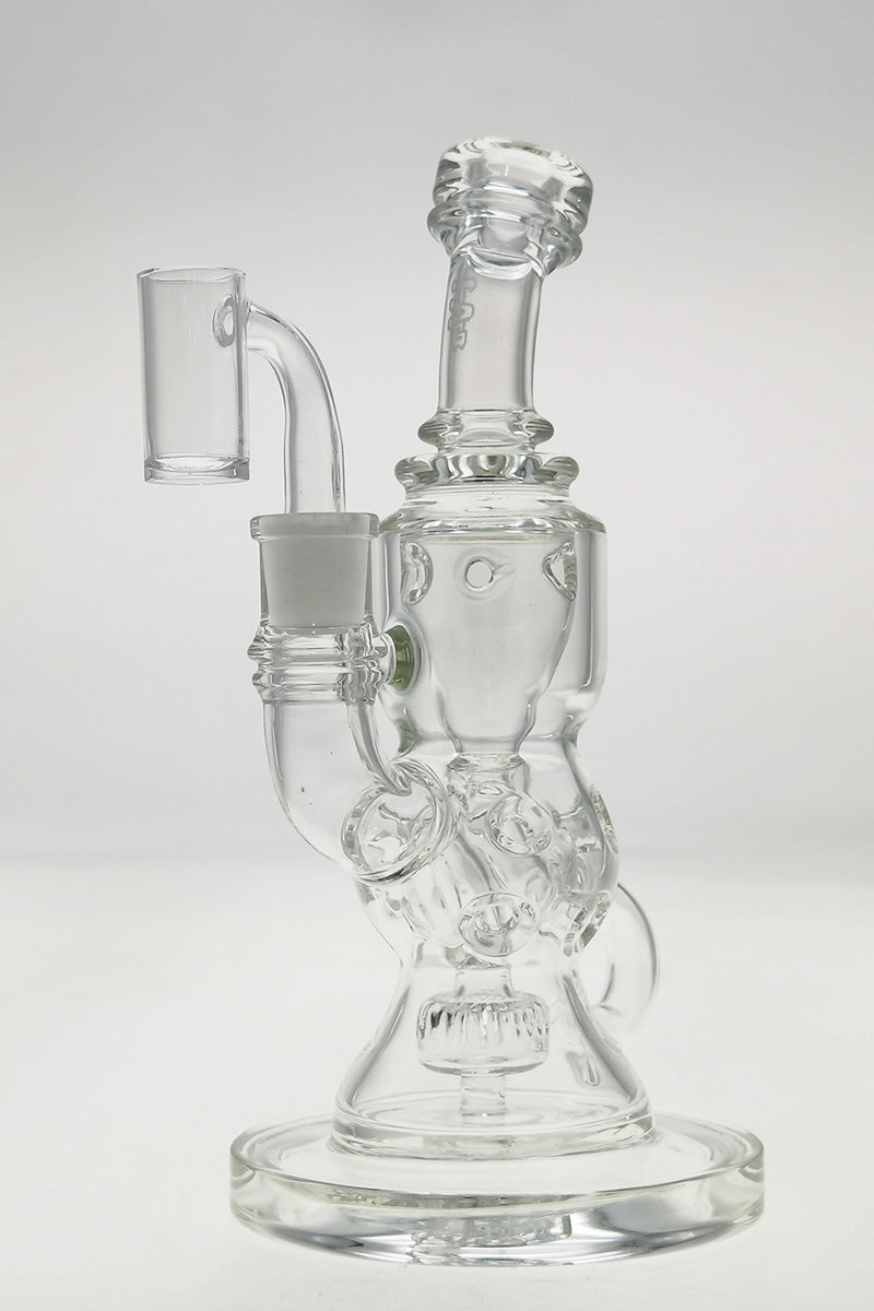 TAG - 8.5" Faberge Egg Klein Incycler (Recycler) w/ Super Slit Puck (14MM Female)