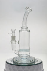 TAG - 12" Bent Neck Dragless Fritted Disc Can 65x5MM (18MM Female)