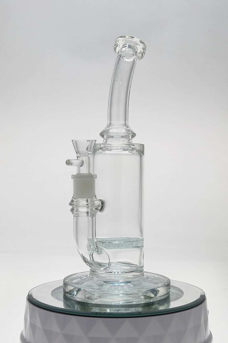 TAG - 12" Bent Neck Dragless Fritted Disc Can 65x5MM (18MM Female)