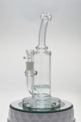 TAG - 12" Bent Neck Dragless Fritted Disc Can 65x5MM (18MM Female)