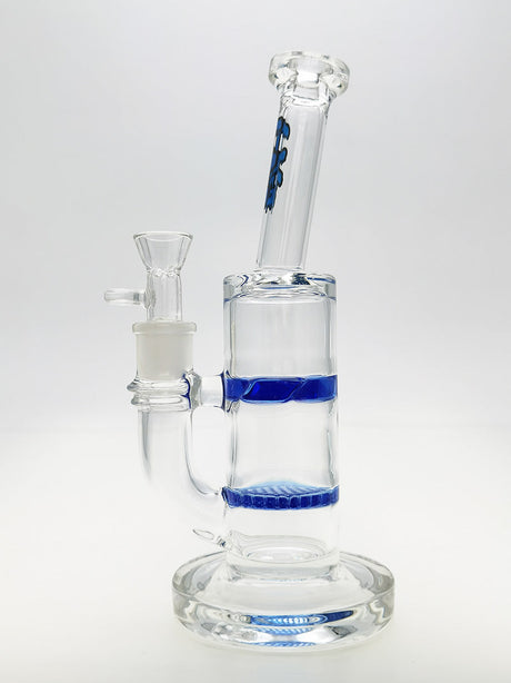 TAG - 9.5" Bent Neck Honeycomb with Spinning Splashguard (18MM Female)