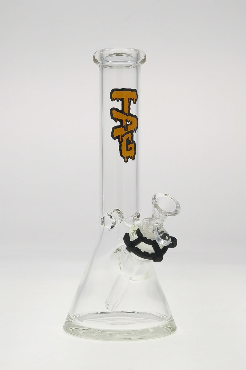 TAG - 12" Beaker 44x4MM - 18/14MM Downstem (4.00")