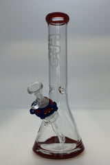 TAG - 12" Beaker 44x4MM - 18/14MM Downstem (4.00")