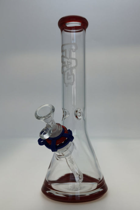 TAG - 12" Beaker 44x4MM - 18/14MM Downstem (4.00")