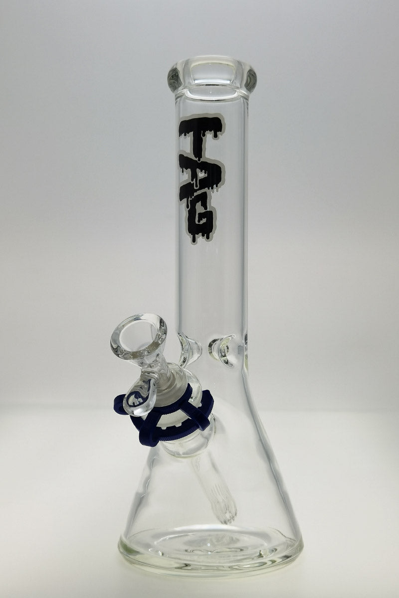 TAG - 12" Beaker 44x4MM - 18/14MM Downstem (4.00")