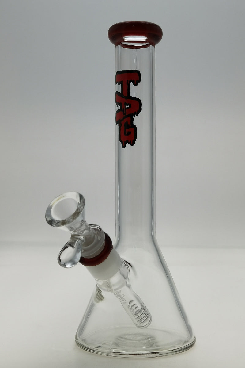 TAG - 10" Beaker 32x4MM - 18/14MM Downstem (2.75")