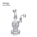 Waxmaid 7.48‘’ Fab Egg Glass Dab Rig