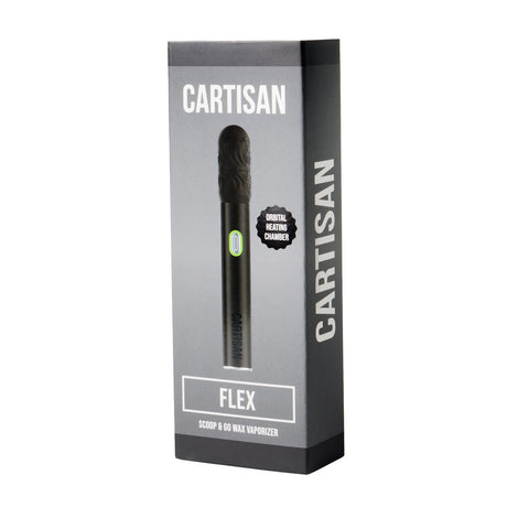 Cartisan Flex wax vaporizer kit in black with 510 thread atomizer