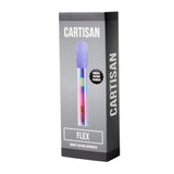 Cartisan Flex wax vaporizer kit in rainbow with 510 thread atomizer