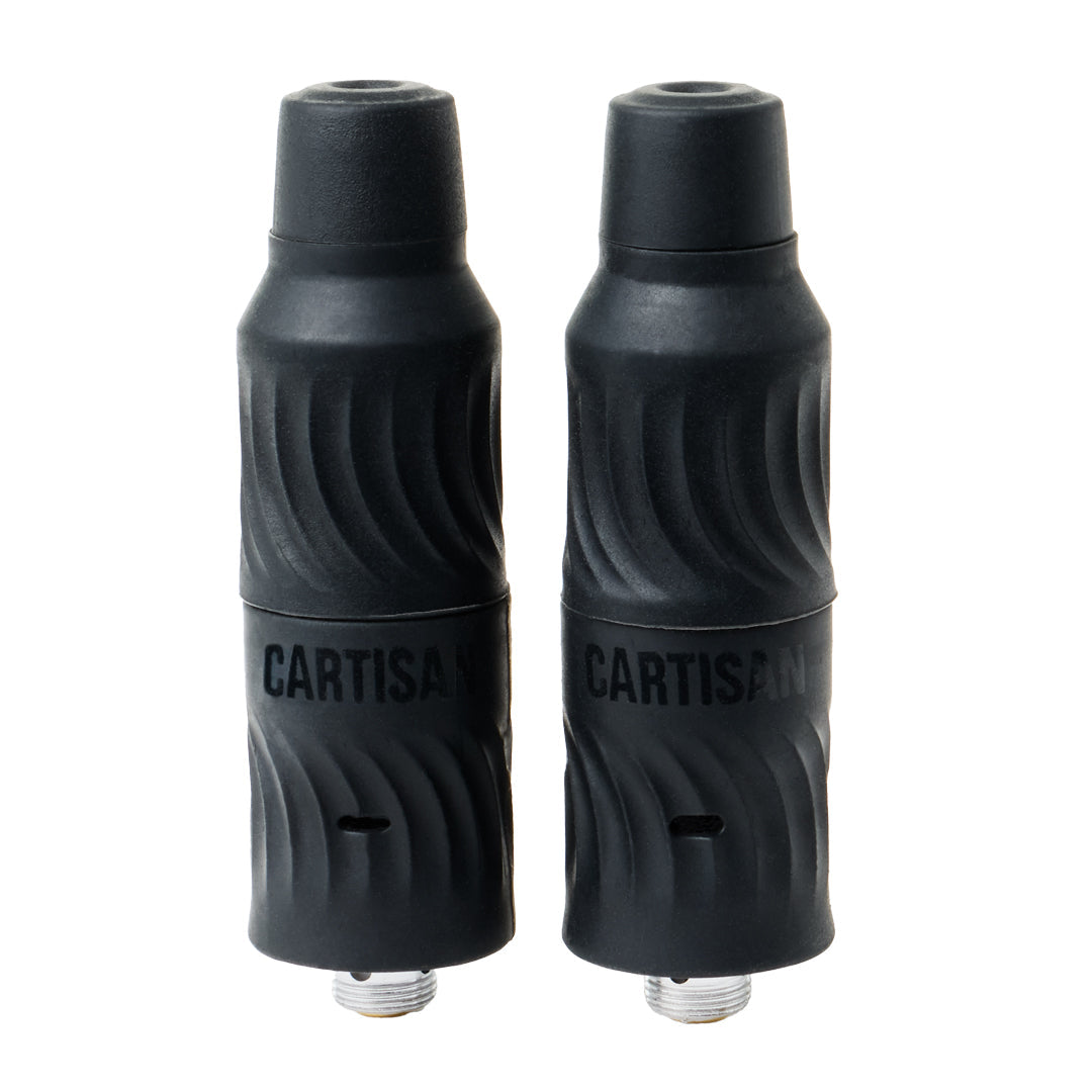 Cartisan Flex flower atomizer in black, 510 thread replacement for dry herb vaporizing