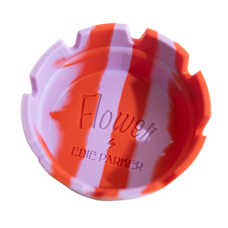 Edie Parker Diner Ashtray in tie-dye silicone colorway
