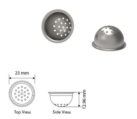 Jane West Stainless Steel Bowl 2-Pack for Silicone Pipe