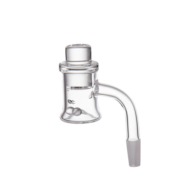 MJ Arsenal Sidewinder quartz banger with full weld construction and angled joint