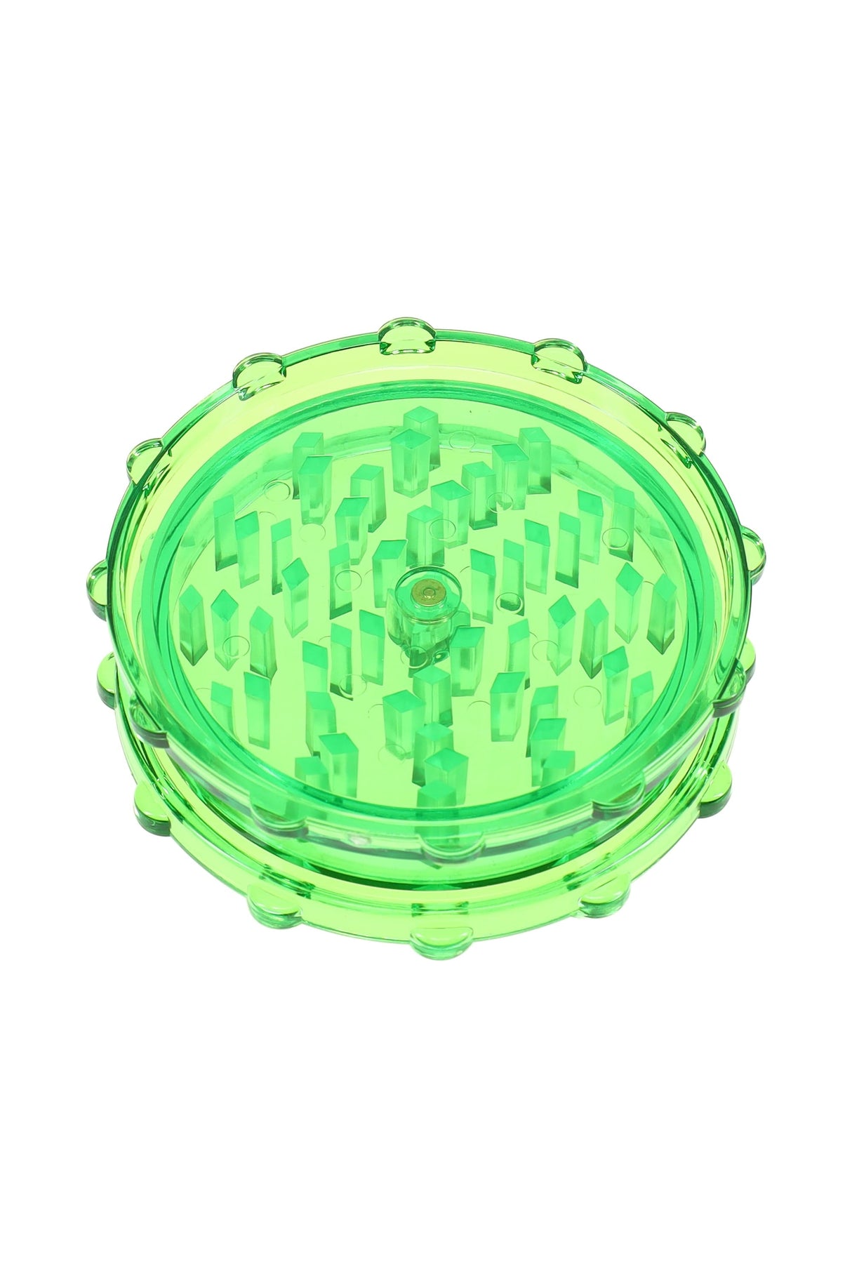 Acrylic Magnetic 2-Part Herb Grinder “Color Pop” – Choose Color