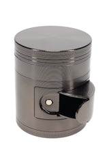 4-Part Metal Herb Grinder with Dispenser “Tap & Twist” – 2″ (53 mm)