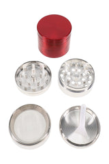 4-Part Metal Herb Grinder “Mini Mill” – 1½″ (40 mm) – Assorted Colors