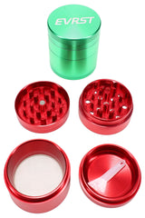EVRST Aluminum 4-Part Metal Herb Grinder – Assorted Colors