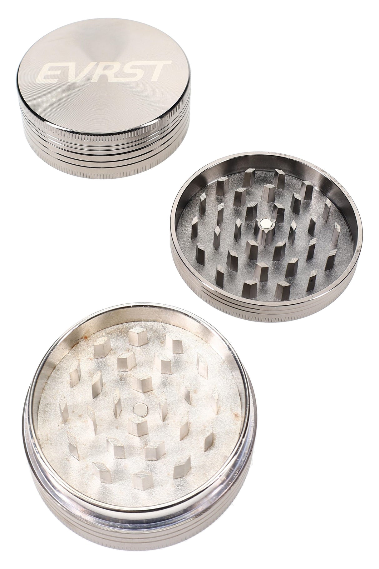 EVRST 2-Part Zinc Alloy Grinder – Gunmetal