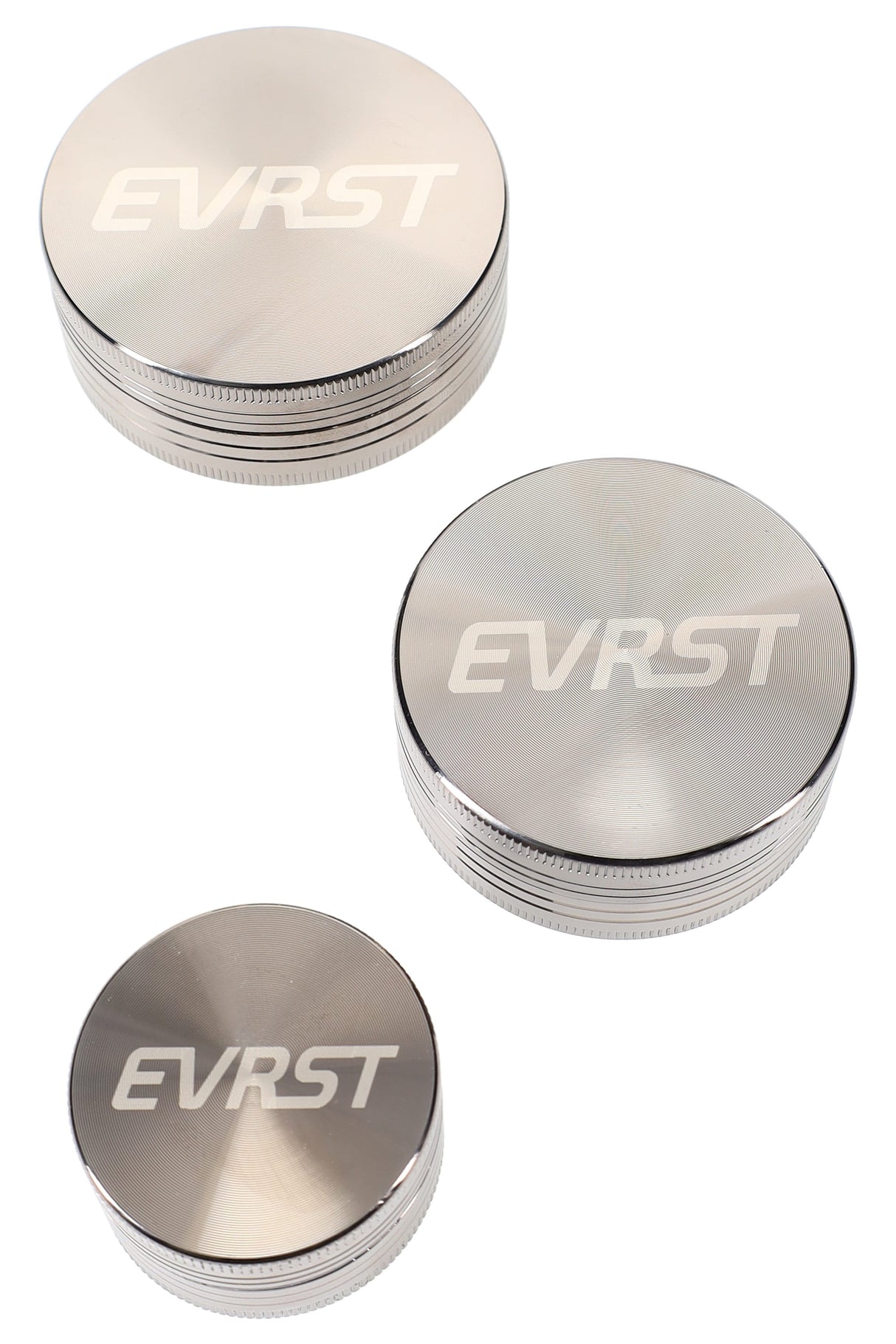 EVRST 2-Part Zinc Alloy Grinder – Gunmetal