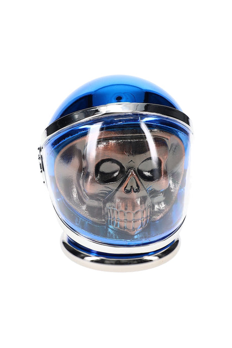 4-Part Metal Skull Astronaut Herb Grinder “Cosmic Reaper” – 2¼″