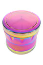 Rainbow 4-Part Metal Herb Grinder 2 inch
