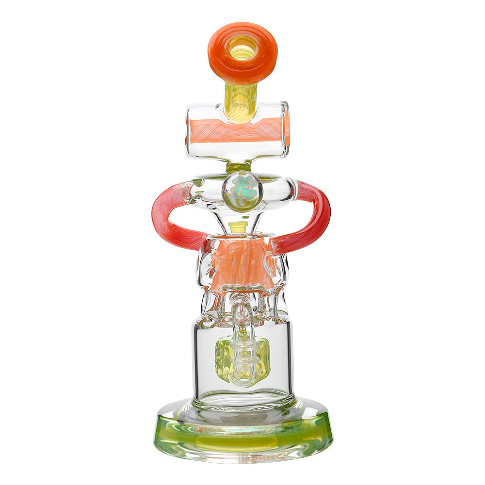 Calibear Gusher Recycler Dual Percolator Dab Rig