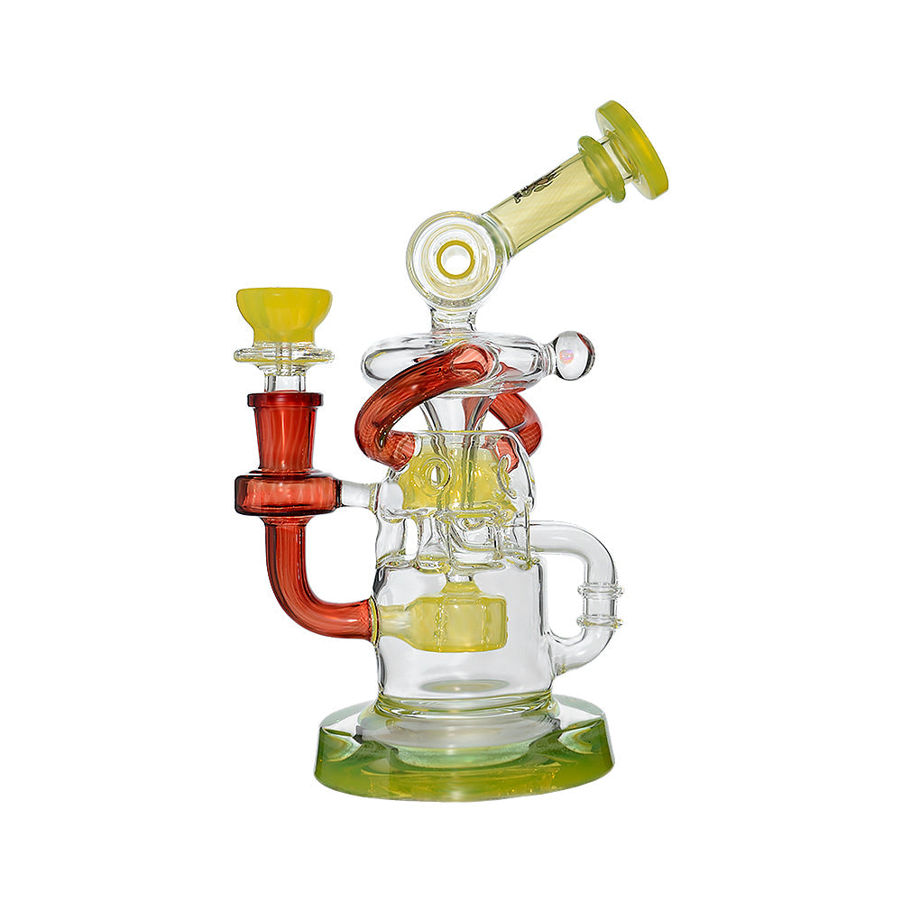 Calibear Gusher Recycler Dual Percolator Dab Rig