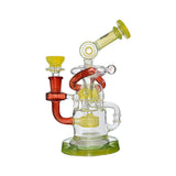 Calibear Gusher Recycler Dual Percolator Dab Rig