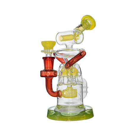 Calibear Gusher Recycler Dual Percolator Dab Rig