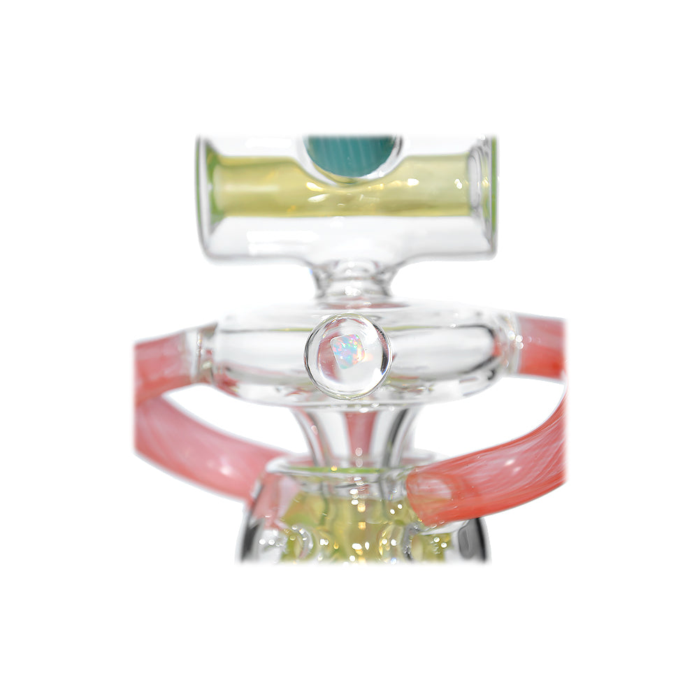 Calibear Gusher Recycler Dual Percolator Dab Rig