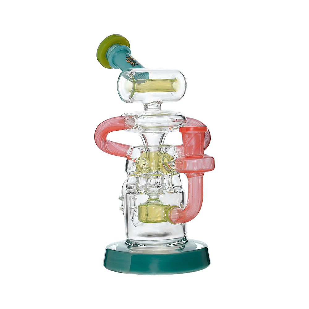 Calibear Gusher Recycler Dual Percolator Dab Rig