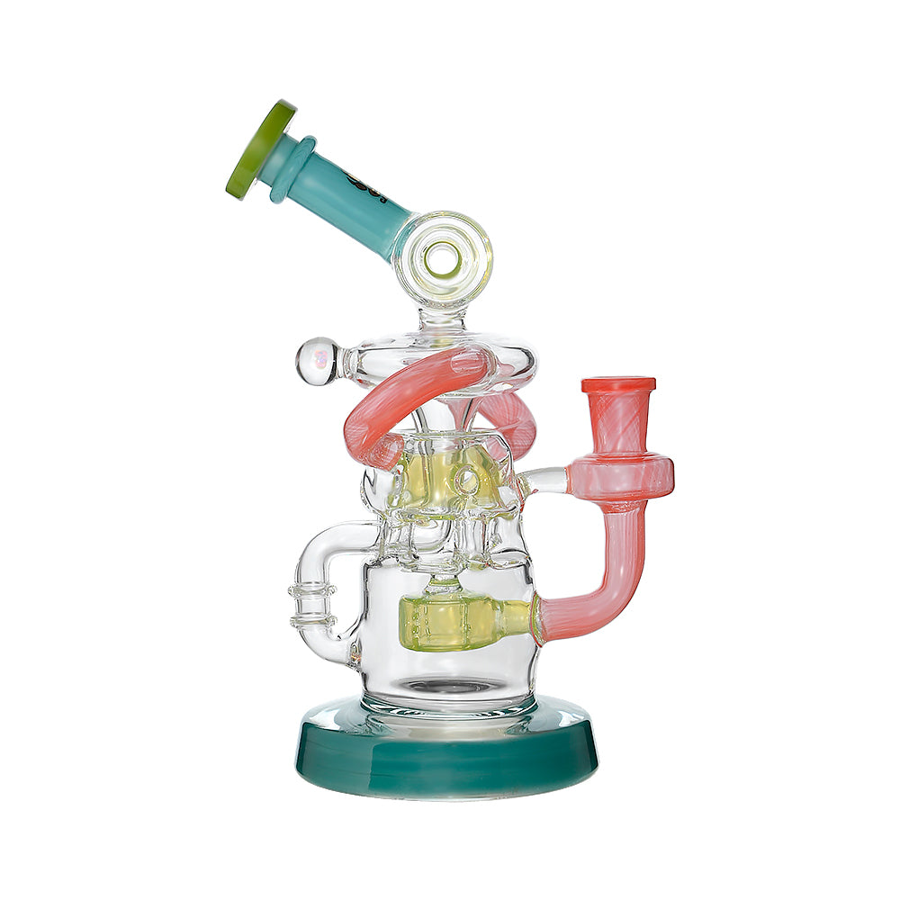 Calibear Gusher Recycler Dual Percolator Dab Rig