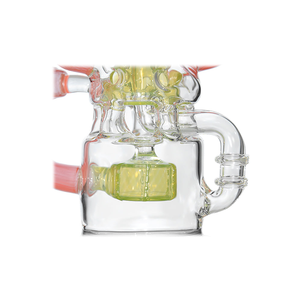 Calibear Gusher Recycler Dual Percolator Dab Rig