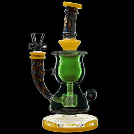 Calibear 8'' Flow State Wig Wag Seed Of Life Perc Incycler